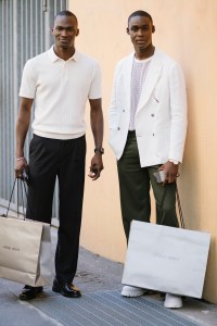 Street style at Milan Fashion Week Men’s Spring 2025