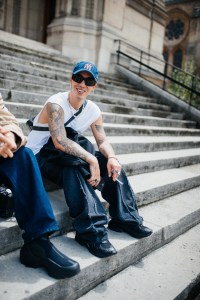 Street style at Paris Fashion Week Men’s Spring 2025