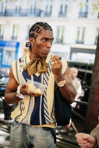 Street style at Paris Fashion Week Men’s Spring 2025