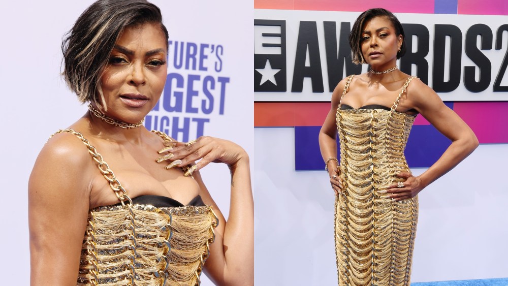 LOS ANGELES, CALIFORNIA - JUNE 30: Taraji P. Henson attends the 2024 BET Awards at Peacock Theater on June 30, 2024 in Los Angeles, California. (Photo by Amy Sussman/Getty Images)