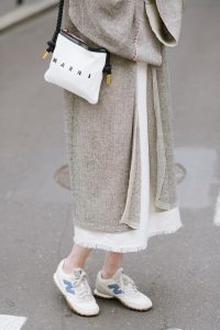 Street style at Milan Fashion Week Men's Spring 2025.