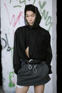 Street style at Milan Fashion Week Men's Spring 2025.