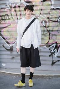 Street style at Milan Fashion Week Men's Spring 2025.