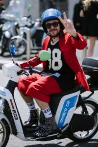 Street style at Milan Fashion Week Men's Spring 2025.