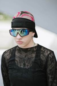 Street style at Milan Fashion Week Men's Spring 2025.