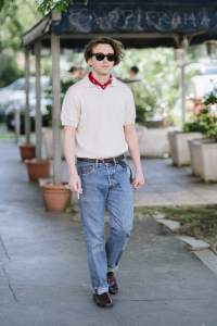 Street style at Milan Fashion Week Men's Spring 2025.