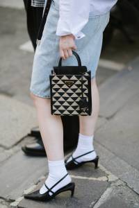 Street style at Milan Fashion Week Men's Spring 2025.
