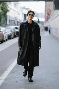 Street style at Milan Fashion Week Men's Spring 2025.