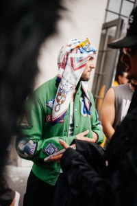 Street Style Accessory Trends at Paris Fashion Week Men’s Spring 2025: Scarves