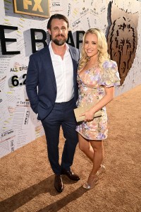 Chris Witaske (L) and guest at the season 3 premiere of FX's "The Bear" held at El Capitan Theatre on June 25, 2024 in Los Angeles, California.