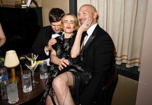 Michael Esper, Sarah Paulson and Corey Stoll