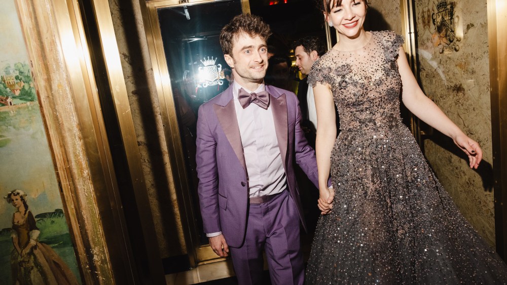 Daniel Radcliffe and Erin Darke