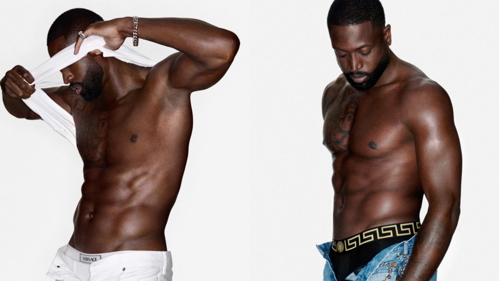Dwyane Wade for Versace.