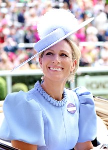 ASCOT, ENGLAND - JUNE 20: Zara Tindall during day three of Royal Ascot 2024 at Ascot Racecourse on June 20, 2024 in Ascot, England. (Photo by Chris Jackson/Getty Images)