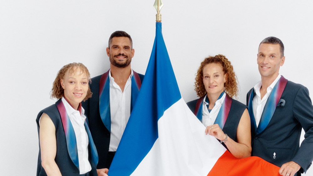 Nantenin Keïta, Florent Manaudou, Mélina Robert-Michon, and Alexis Hanquinquant