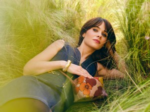 Zooey Deschanel for Vera Bradley