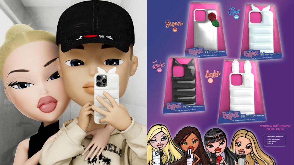 Urban Sophistication x Bratz, phone cases, dolls, nostalgia, y2k, toys, 2000s, fashion