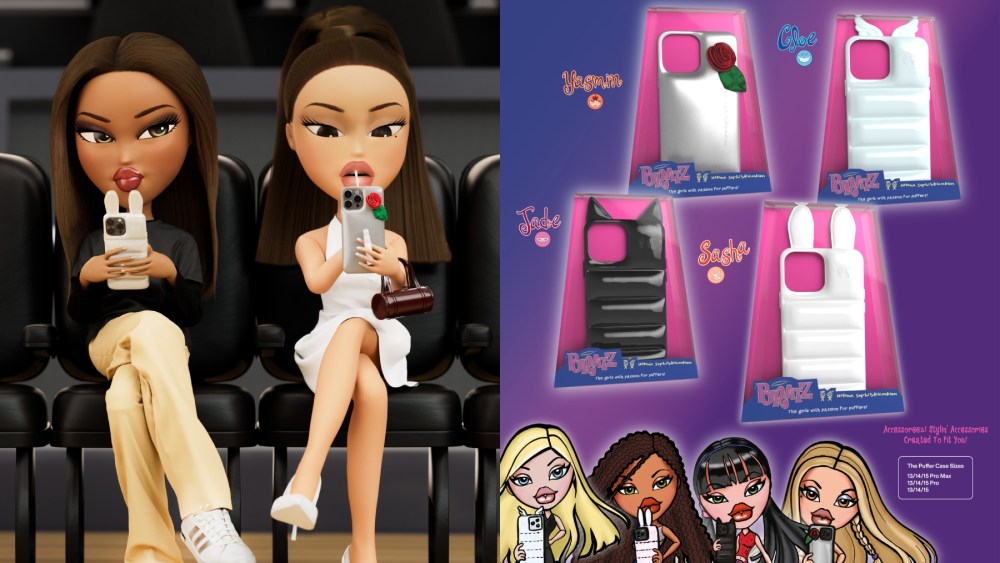 Urban Sophistication x Bratz, phone cases, dolls, nostalgia, y2k, toys, 2000s, fashion