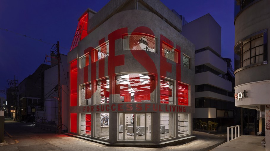 The Diesel Dosan store in Seoul.