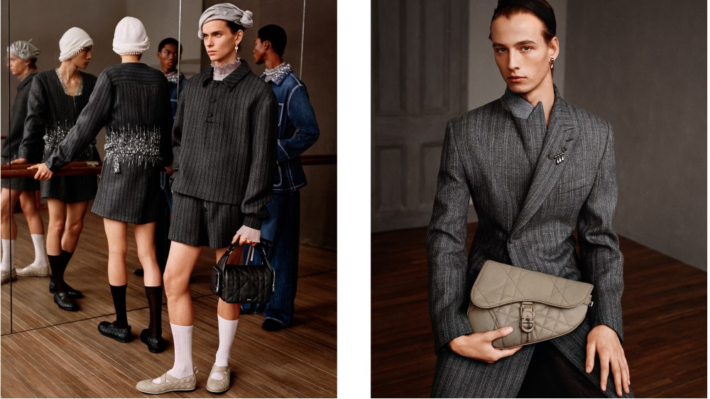 The Dior fall 2024 men's advertising campaign.