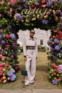 CHICHESTER, ENGLAND - JULY 14: Donna Wallace attends Cartier Style Et Luxe at the Goodwood Festival of Speed on July 14, 2024 in Chichester, England. (Photo by Max Cisotti/Dave Benett)
