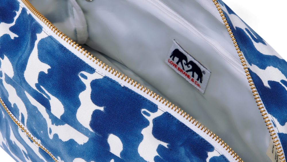 Love Brand canvas bag.