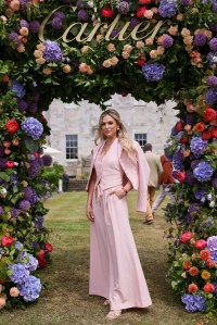CHICHESTER, ENGLAND - JULY 14: Emma Walsh attends Cartier Style Et Luxe at the Goodwood Festival of Speed on July 14, 2024 in Chichester, England. (Photo by Max Cisotti/Dave Benett)