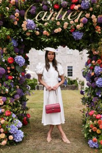 CHICHESTER, ENGLAND - JULY 14: Isabella Charlotta Poppius attends Cartier Style Et Luxe at the Goodwood Festival of Speed on July 14, 2024 in Chichester, England. (Photo by Dave Benett/Getty Images for Cartier)