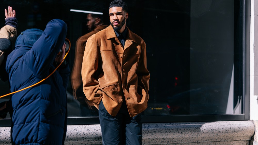 Jayson Tatum, the newest face of the Coach For Men fragrance line.