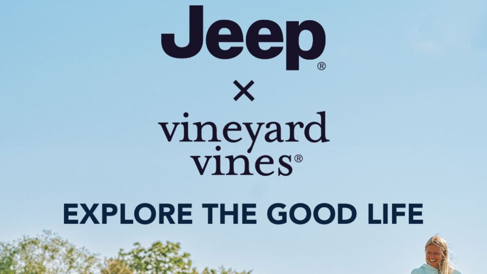 A promotional piece for the Jeep x Vineyard Vines collaboration.