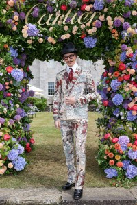 CHICHESTER, ENGLAND - JULY 14: Joshua Kane attends Cartier Style Et Luxe at the Goodwood Festival of Speed on July 14, 2024 in Chichester, England. (Photo by Max Cisotti/Dave Benett)