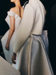 Backstage at the Marc Jacobs Fall 2024 ready-to-wear show at New York Fashion Week.