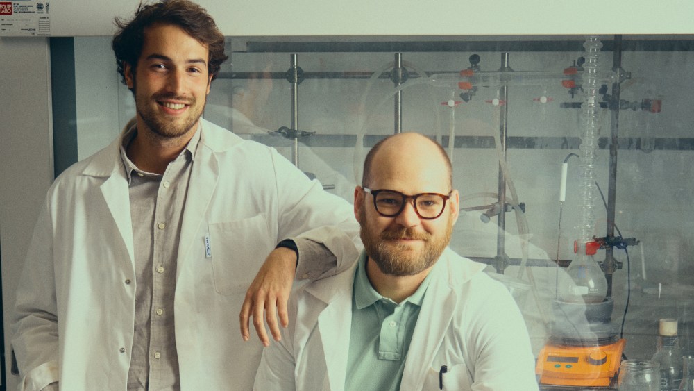 Marco Bertone and his cofounder, Louis Monsigny