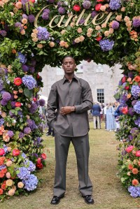 CHICHESTER, ENGLAND - JULY 14: Micheal Ward attends Cartier Style Et Luxe at the Goodwood Festival of Speed on July 14, 2024 in Chichester, England. (Photo by Max Cisotti/Dave Benett)