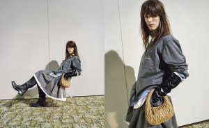 Ethel Cain starring in the Miu Miu fall 2024 ad campaign.
