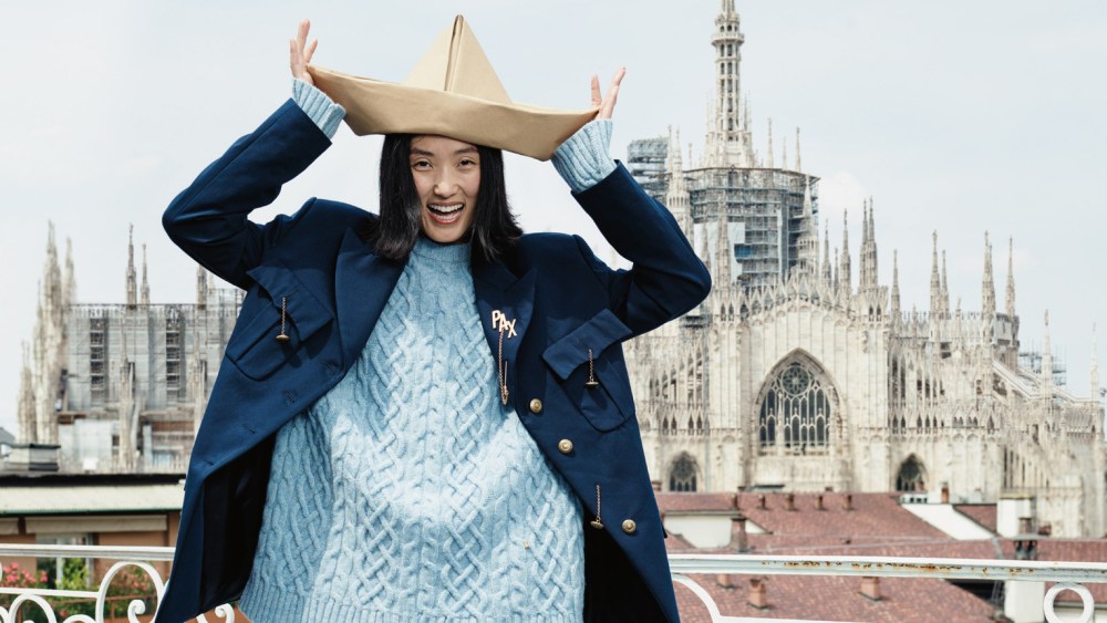 Adrian Appiolaza’s first Moschino campaign