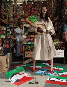 Adrian Appiolaza’s first Moschino campaign