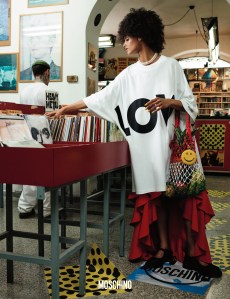 Adrian Appiolaza’s first Moschino campaign