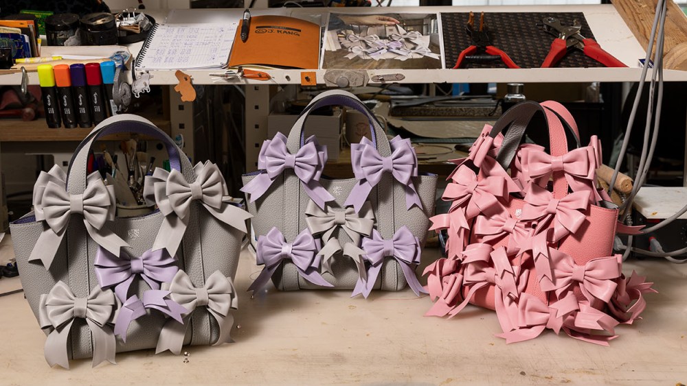 The Moynat x Lucia Liu Duo BB bags