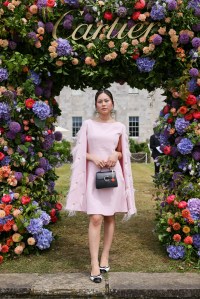 CHICHESTER, ENGLAND - JULY 14: Olivia Yang attends Cartier Style Et Luxe at the Goodwood Festival of Speed on July 14, 2024 in Chichester, England. (Photo by Max Cisotti/Dave Benett)