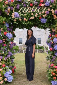 CHICHESTER, ENGLAND - JULY 14: Shalom Brune-Franklin attends Cartier Style Et Luxe at the Goodwood Festival of Speed on July 14, 2024 in Chichester, England. (Photo by Max Cisotti/Dave Benett)