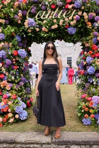 CHICHESTER, ENGLAND - JULY 14: Sian Gabari attends Cartier Style Et Luxe at the Goodwood Festival of Speed on July 14, 2024 in Chichester, England. (Photo by Max Cisotti/Dave Benett)