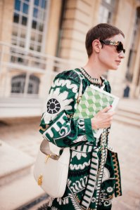 Street Style Trends at Paris Fashion Week Couture Fall 2024: Floral Summer