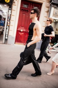 Street Style Trends at Paris Fashion Week Couture Fall 2024: Monochromatic Black