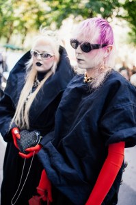 Street Style Trends at Paris Fashion Week Couture Fall 2024: Monochromatic Black