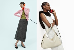 The Prada fall 2024 ad campaign.