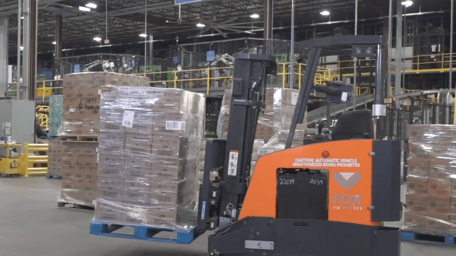 Walmart already rolled out 19 autonomous forklifts from Fox Robotics across four of its high-tech distribution centers.