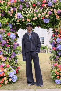 CHICHESTER, ENGLAND - JULY 14: Yannick Konan aka Akan attends Cartier Style Et Luxe at the Goodwood Festival of Speed on July 14, 2024 in Chichester, England. (Photo by Max Cisotti/Dave Benett)