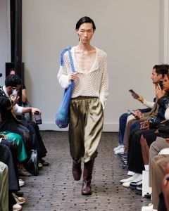 Bianca Saunders Spring 2025 Men's Collection at Paris Fashion Week