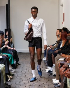 Bianca Saunders Spring 2025 Men's Collection at Paris Fashion Week